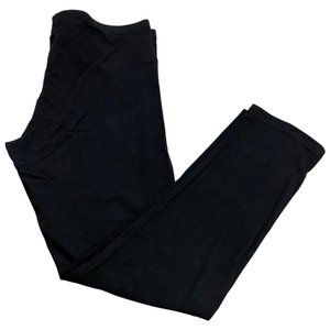 Andrew Scott Women's Full Length Cotton Spandex Leggings Black 2X-Large